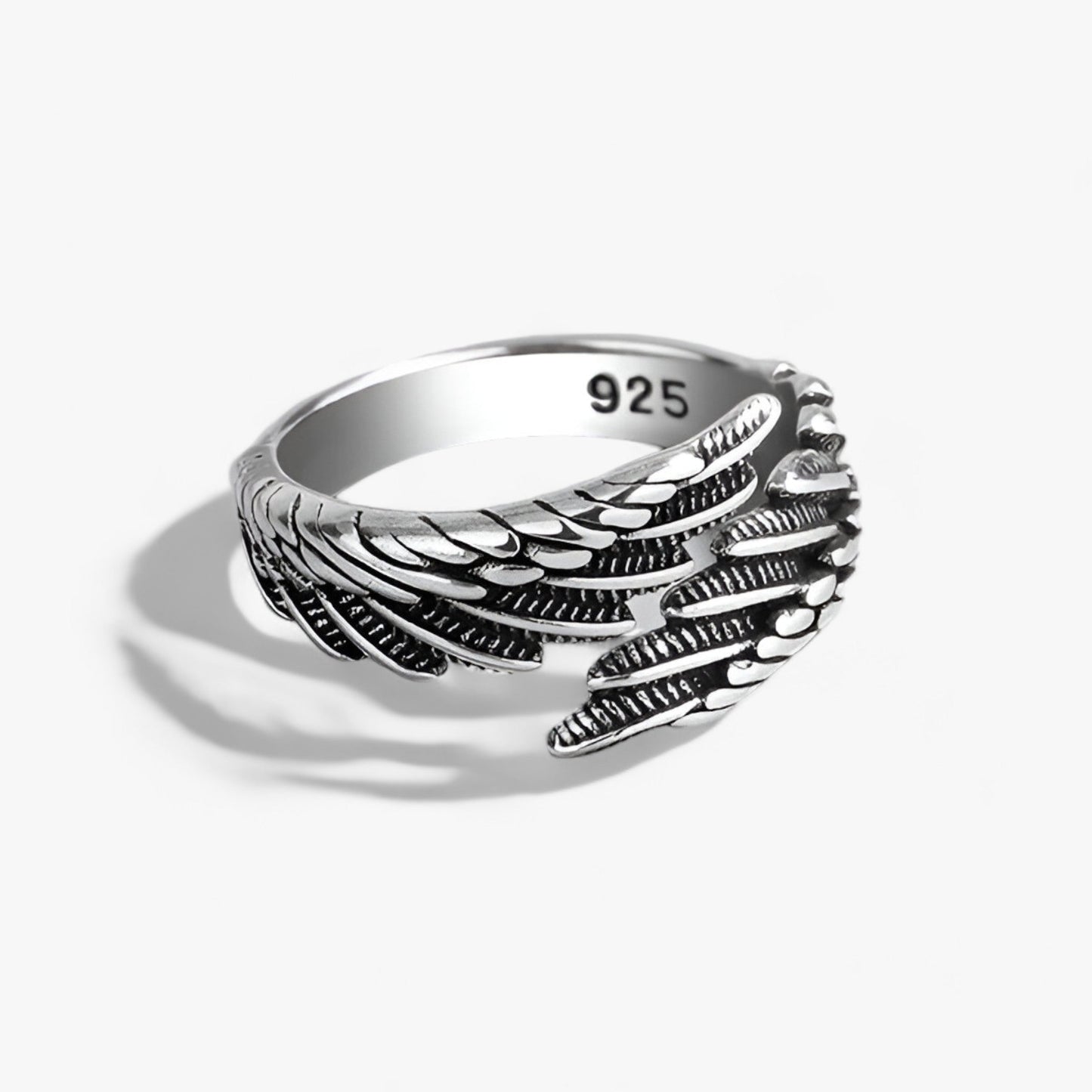 Engelsflügel-Ring - Einzigartiger Gothic-Stil