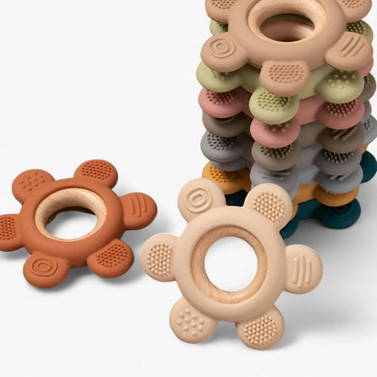 Silikon-Beißring-Spielzeug - Sanfte Linderung beim Zahnen
