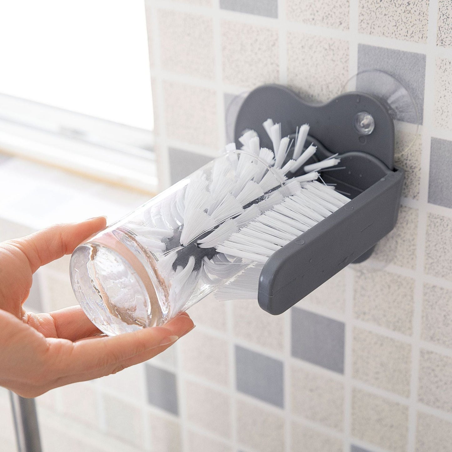 ScrubFix™ | 360° Glasbürste™