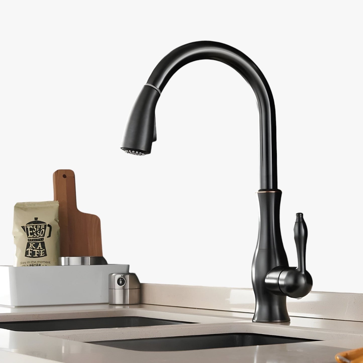 Selkie | Ausziehbarer Küchenkrahn – Maximale Flexibilität beim Abwasch