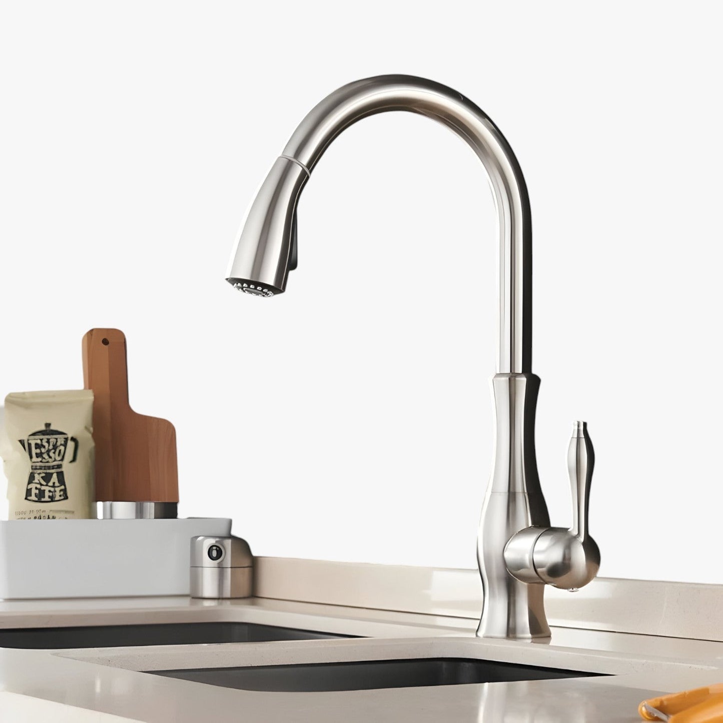 Selkie | Ausziehbarer Küchenkrahn – Maximale Flexibilität beim Abwasch