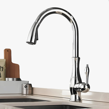 Selkie | Ausziehbarer Küchenkrahn – Maximale Flexibilität beim Abwasch