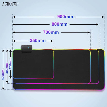 GlowControl™ | LED Desk Mat/Mouse Pad