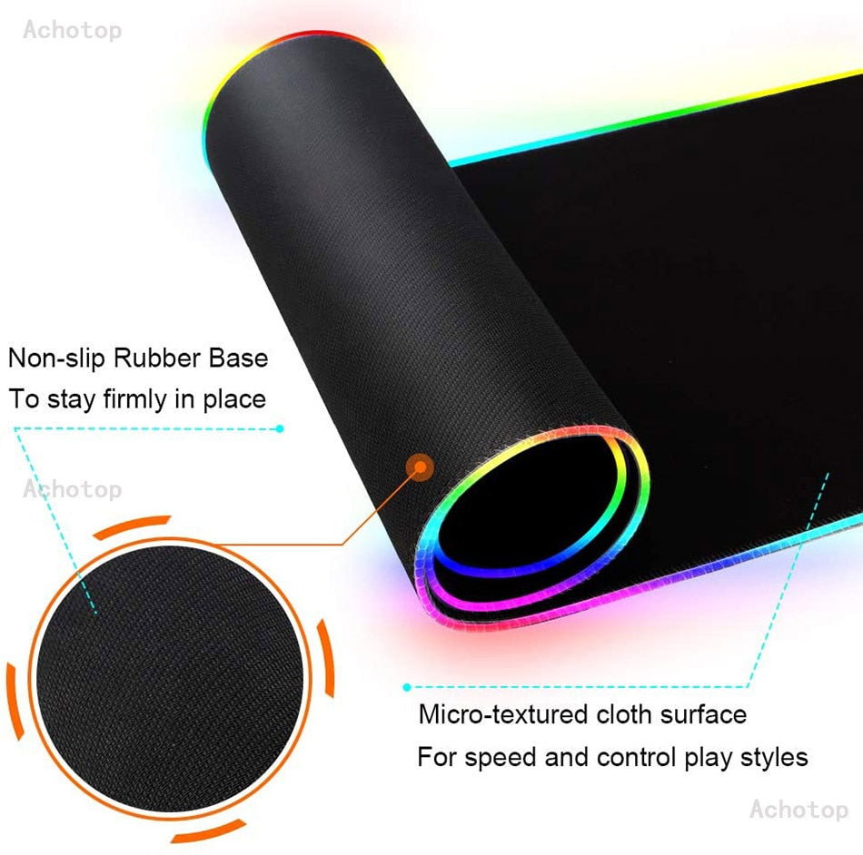GlowControl™ | LED Desk Mat/Mouse Pad