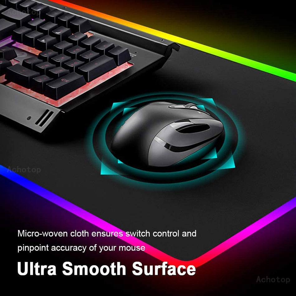 GlowControl™ | LED Desk Mat/Mouse Pad