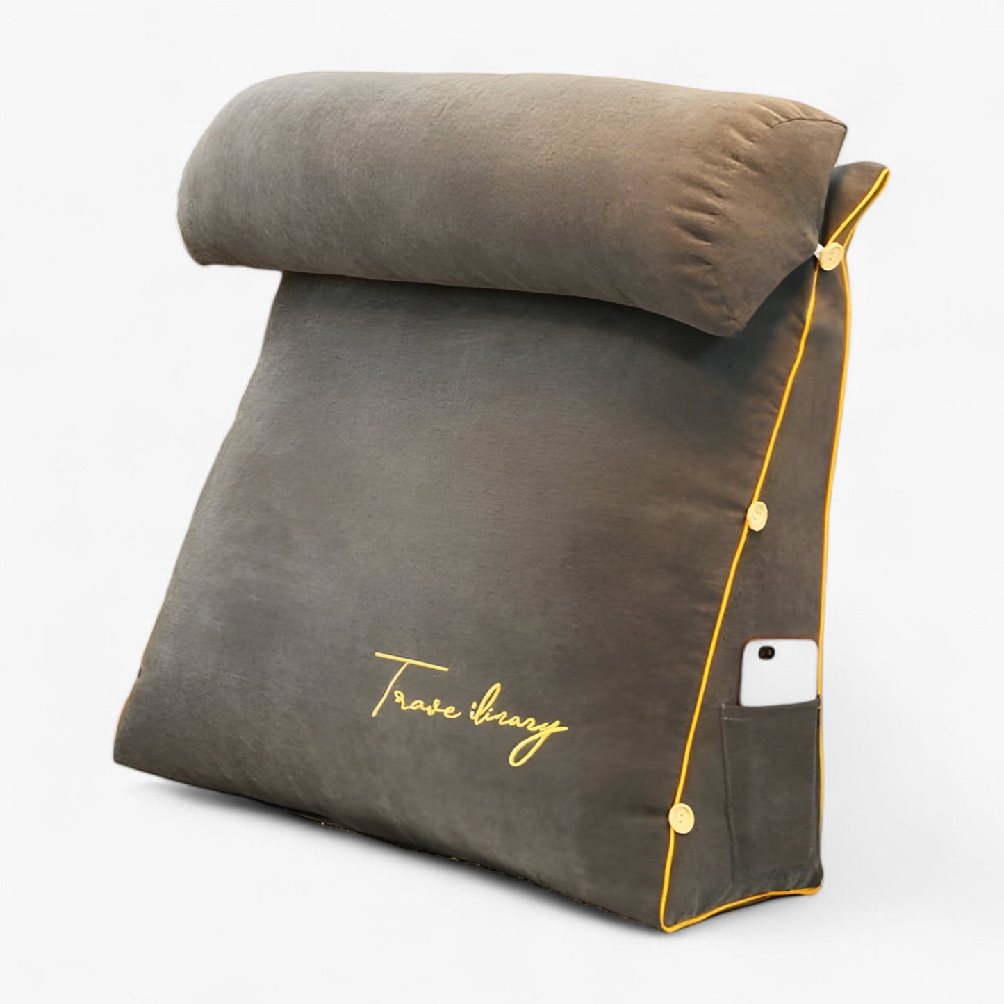 Kopfkissen - Dreieckiges Rückenlehnenkissen