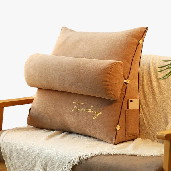 Kopfkissen - Dreieckiges Rückenlehnenkissen