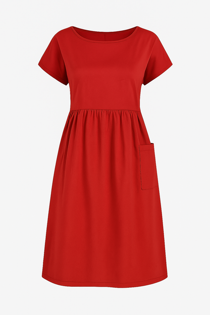 Eustasia | Sommerliches Freizeitkleid mit Taschen