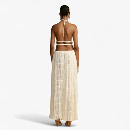 Freya - Plisseeset ohne Rücken