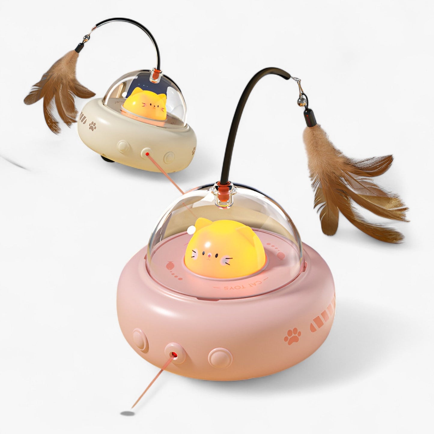 Interaktives Katzenspielzeug mit intelligenter Bewegung