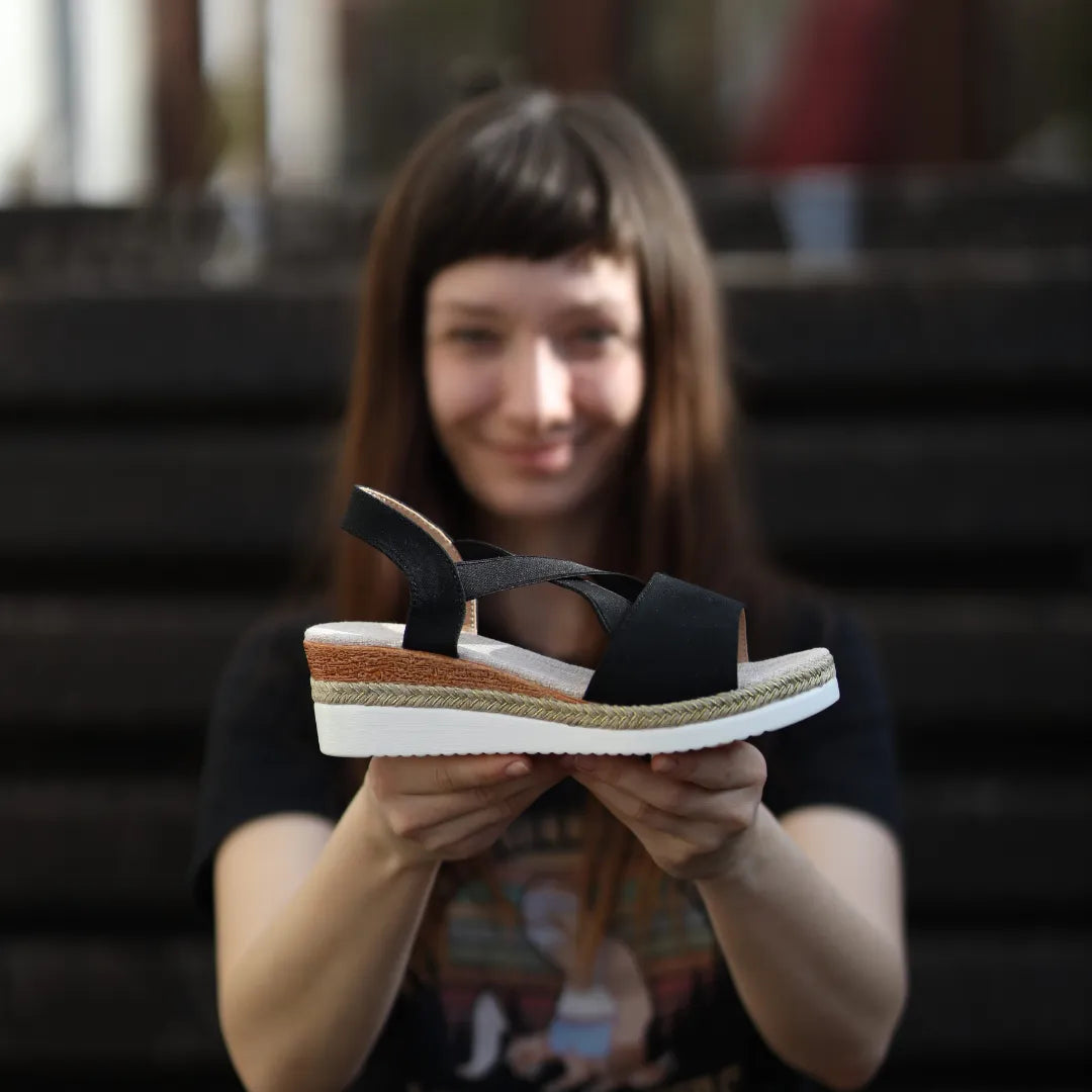 OrthoStella - ergonomische schmerzlindernde Sandalen für Damen - Sonderaktion 1+1 Gratis