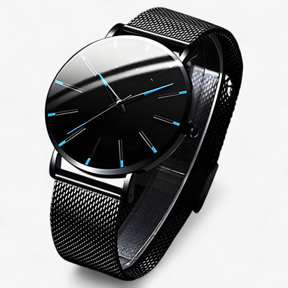 GENEVA | Herren Ultra-Dünnes Geschäfts-Uhr