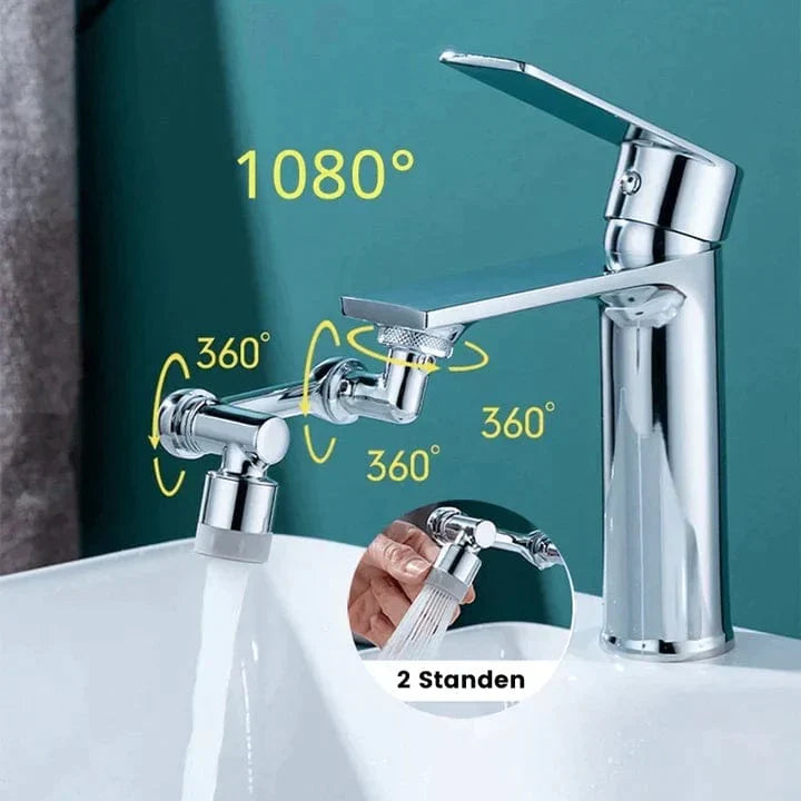 Universelle Armatur™ | Der Erste 360 Grad Drehbare Wasserhahn (1+1 GRATIS)