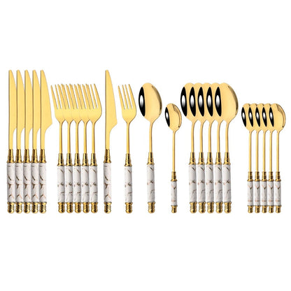 24 Deluxe™ - Schickes Besteckset