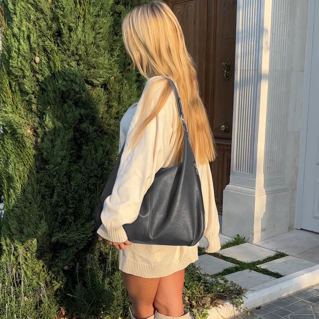 Kaia Vegane Leder Hobo Tasche