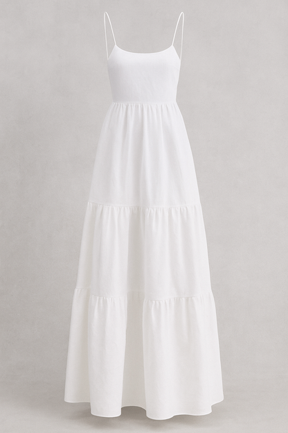 Allesia Sommerkleid mit Spaghettiträgern