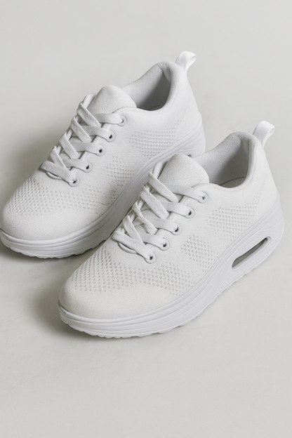 Demi | Damen Sportschuhe mit Keilabsatz und Atmungsaktivem Mesh