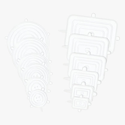 SealFresh™ | Silikon, wiederverwendbare Lebensmittelabdeckungen