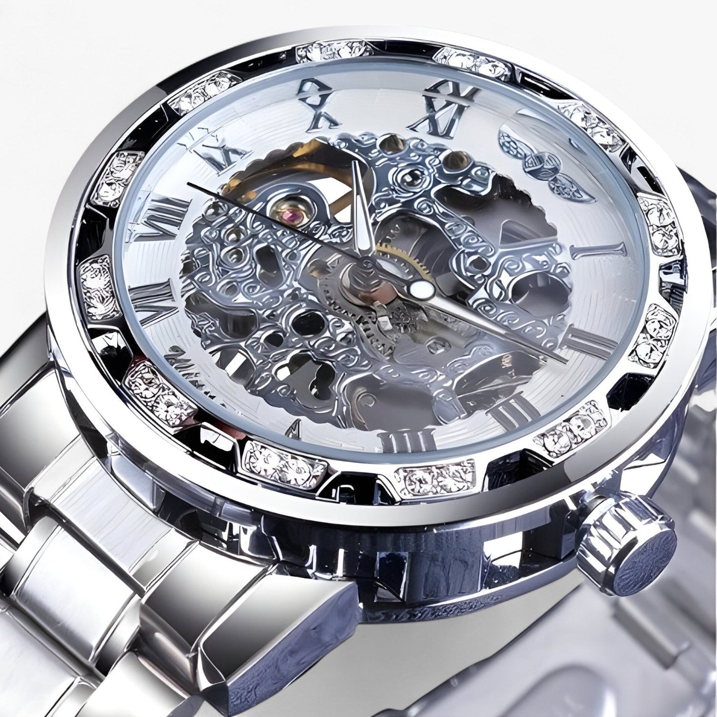 Diamant Uhr | Luxus Herrenarmbanduhr