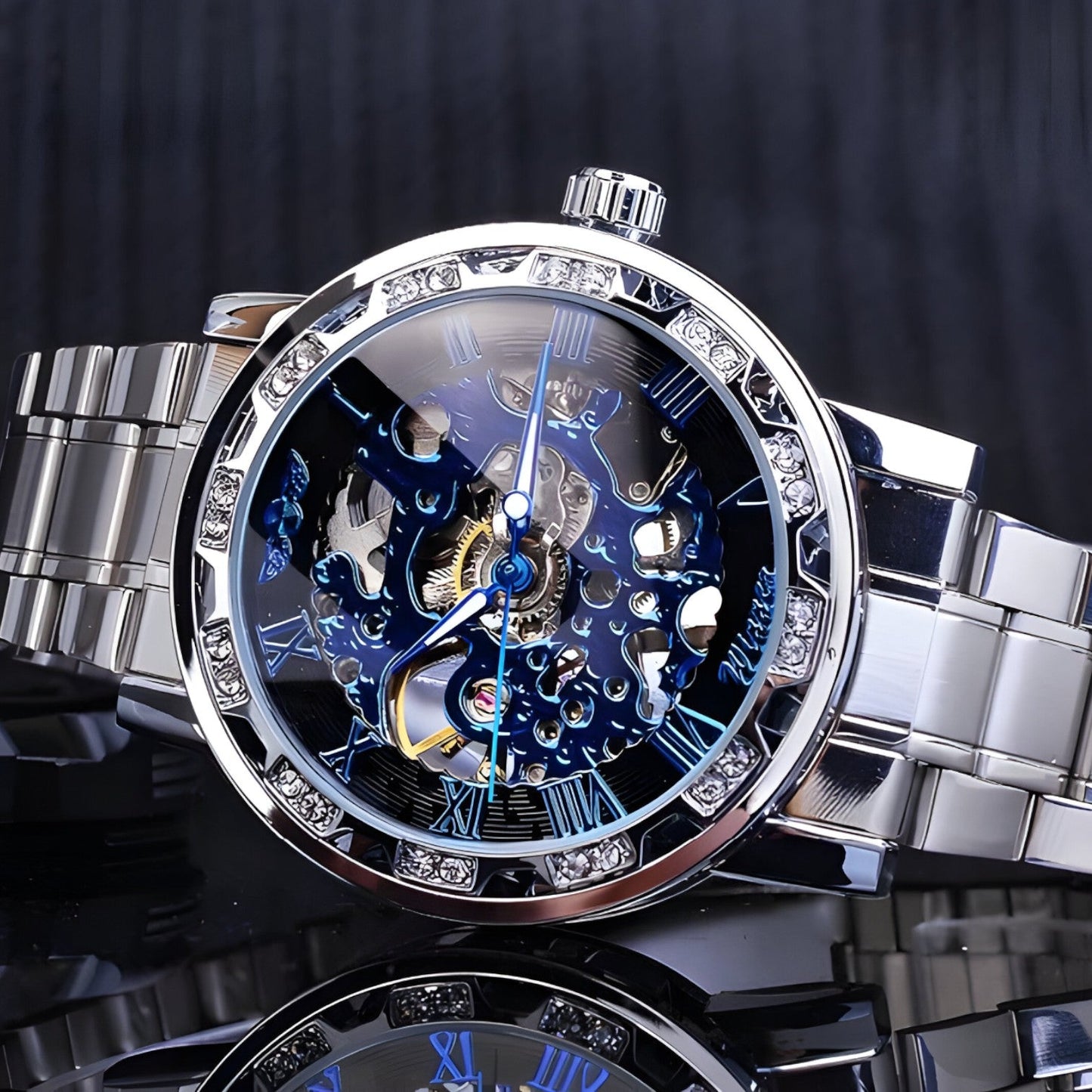 Diamant Uhr | Luxus Herrenarmbanduhr