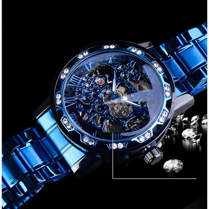 Diamant Uhr | Luxus Herrenarmbanduhr