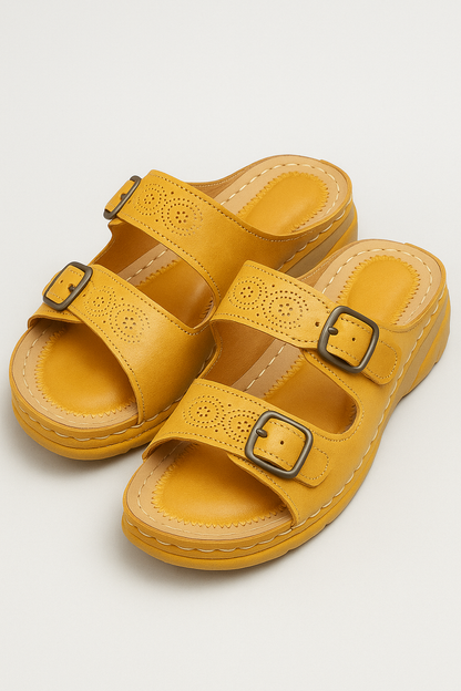 Onnelee | Damen Orthopädische Sandalen mit Schnallen Sommerkomfort