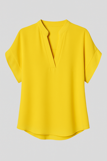 Ysoria | Sommerliche Bluse mit V-Ausschnitt
